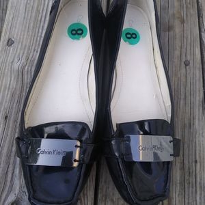 Calvin Klein buckle loafers